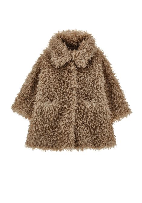 Cappotto in pelliccia sintetica